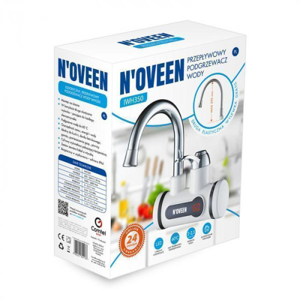 Проточный водонагреватель Noveen IWH350