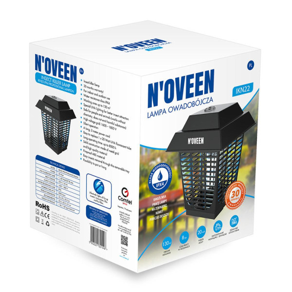 Уничтожитель насекомых садовый Noveen IKN22 IPX4 до 130 кв.м.
