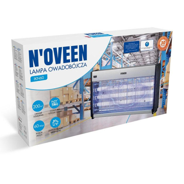 Уничтожитель насекомых Noveen IKN60 до 200 кв.м. Уничтожитель насекомых Noveen IKN60 до 200 кв.м.