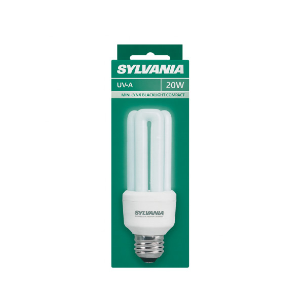 УФ лампа Sylvania 20W E27 BL
