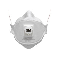 Респиратор 3M 9332+ FFP3 Aura с клапаном от пыли, дыма, аэрозолей, вирусов