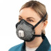 Респиратор MFA S-267V-AC формованный с клапаном, FFP2 для окрашивания и лакировки.