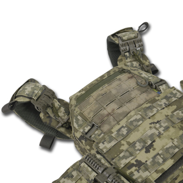 Бронезащита плитоноска Пиксель Kiborg GU gen.2
