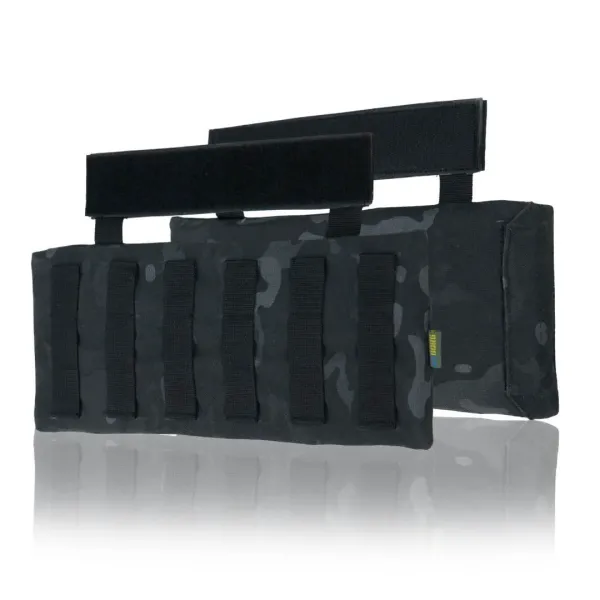 Защита поясницы с баллистическим пакетом 1 класс защиты Kiborg Black Multicam