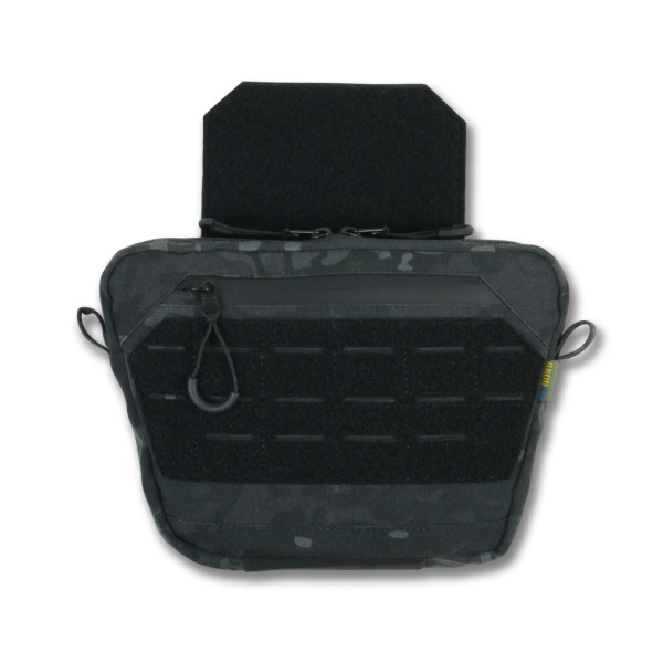 Сумка-напашник XL с баллистическим пакетом 1 класс защиты Kiborg GU Сordura Dark Multicam