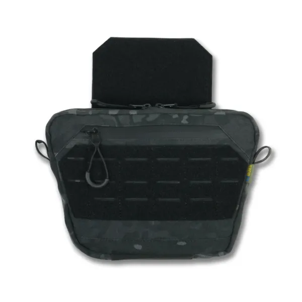 Сумка-напашник XL с баллистическим пакетом 1 класс защиты Kiborg GU Сordura Dark Multicam