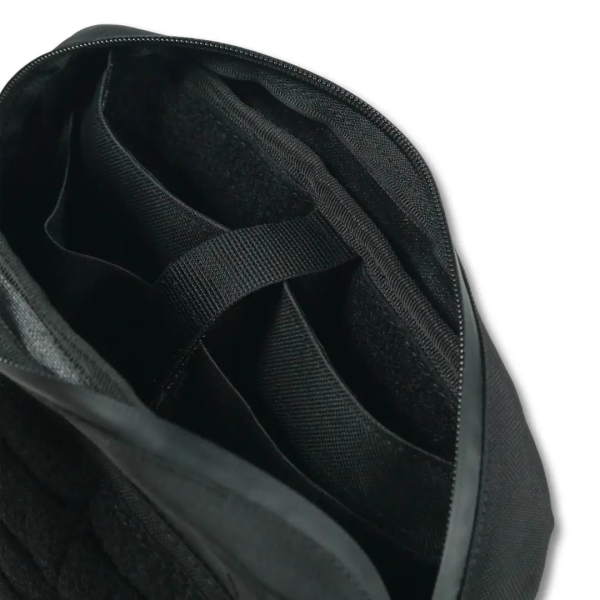 Сумка-напашник M Kiborg с баллистическим пакетом 1 класс защиты Militex GU Сordura Black