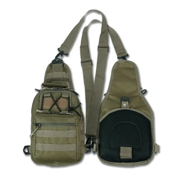 Сумка через плече - Койот з MOLLE-системою