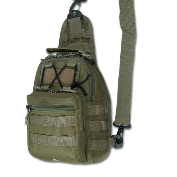 Сумка через плече - Койот з MOLLE-системою