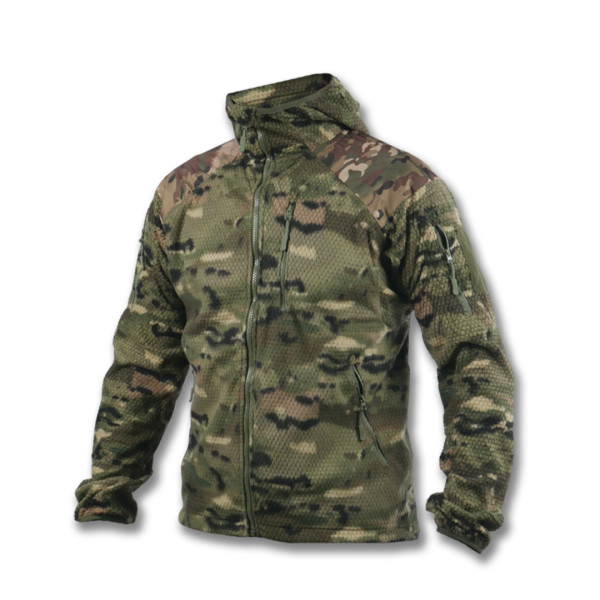 Флисовая кофта мультикам Kiborg Jacket Grid Fleece