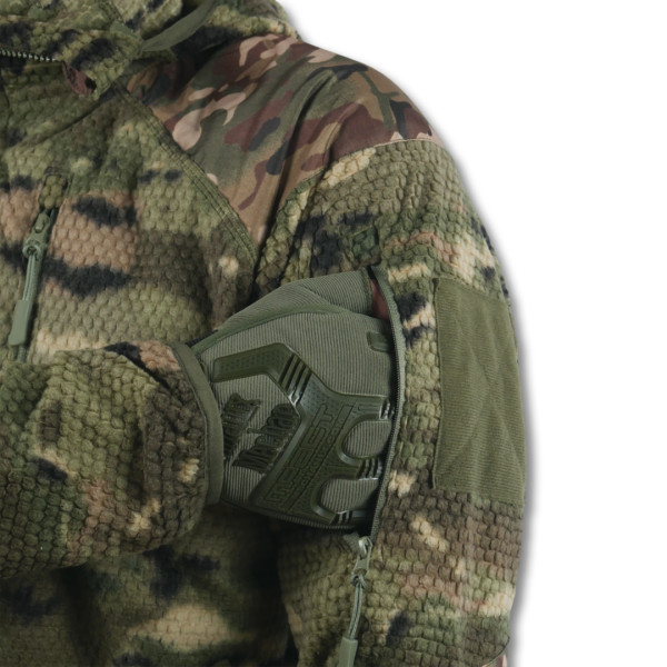 Флисовая кофта мультикам Kiborg Jacket Grid Fleece