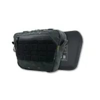 Сумка-напашник M Kiborg с баллистическим пакетом 1 класс защиты Militex GU Сordura Black Multicam