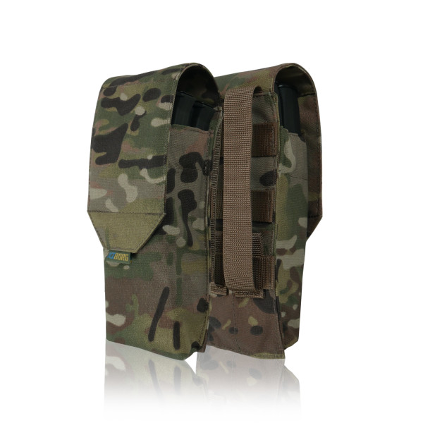 Подсумок под 2 магазина KIBORG GU Double Mag Pouch Мультикам