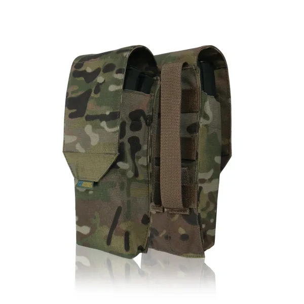 Подсумок под 2 магазина KIBORG GU Double Mag Pouch Мультикам