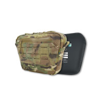 Сумка-напашник M Kiborg з балістичним пакетом 2 клас захисту PE Militex GU Сordura Multicam Сумка-напашник M Kiborg з балістичним пакетом 2 клас захисту PE Militex GU Сordura Multicam