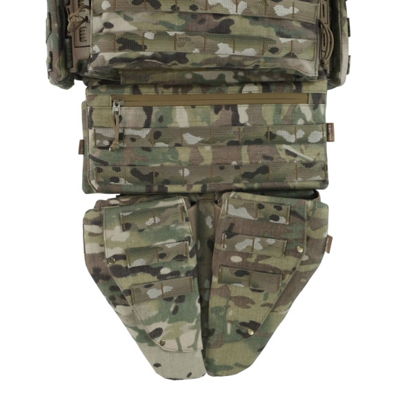 Бронежилет Militex Modular X-1 с баллистическим пакетом (1 класс) | Multicam | Cordura USA | Размер L
