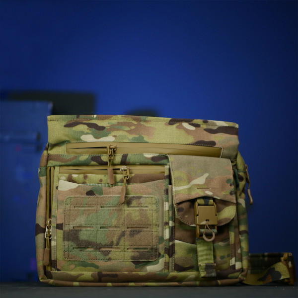 Смарт-сумка через плечо Kiborg  Tactic city Assistant bag Kiborg Cordura Multicam XL