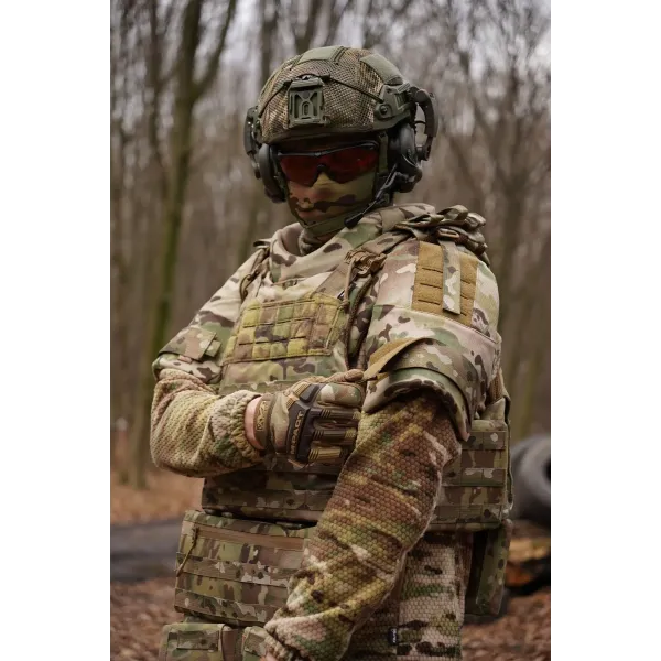 Защита плеч с баллистической защитой 2 класс Militex cordura USA Мультикам