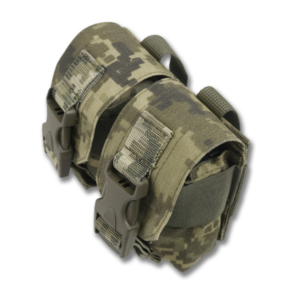 Подсумок под 2 гранаты KIBORG GU Double Mag Pouch (Пиксель)