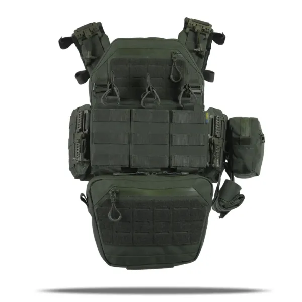 Комплект плитоноска Kiborg GU Gen.2 + 6 подсумков Хаки