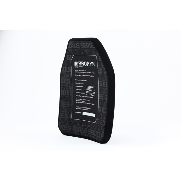 Бронеплиты BRONYX G-Series (передняя и задняя) 3-й класс защиты по ДСТУ НВМПЕ, Shooter's Cut (L/28x32)