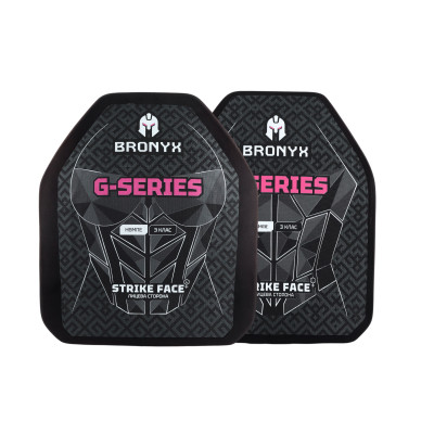 Бронеплиты BRONYX G-Series (передняя и задняя) 3-й класс защиты по ДСТУ НВМПЕ, Shooter's Cut (L/28x32) Бронеплиты BRONYX G-Series (передняя и задняя) 3-й класс защиты по ДСТУ НВМПЕ, Shooter's Cut (L/28x32)
