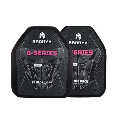Бронеплити BRONYX G-Series (передня та задня) 3 клас захисту ДСТУ НВМПЕ Shooter's Cut (L/28x32)
