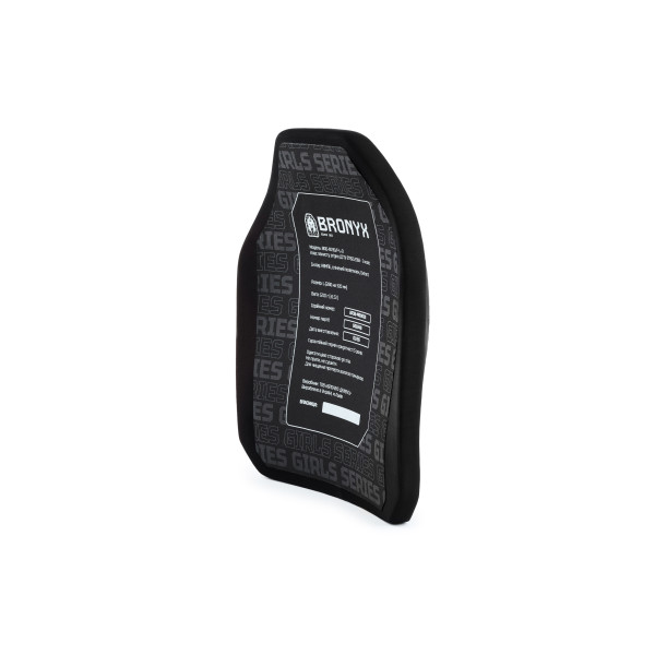 Бронеплиты BRONYX G-Series (передняя и задняя) 3-й класс защиты по ДСТУ НВМПЕ, Shooter's Cut (L/28x32)