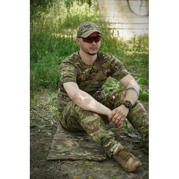 Трехсекционный коврик (каремат) для сидения мультика Cordura 1000D Трехсекционный коврик (каремат) для сидения мультика Cordura 1000D