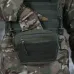 Сумка-напашник M Kiborg с баллистическим пакетом 2 класс защиты PE Militex GU Сordura Khaki