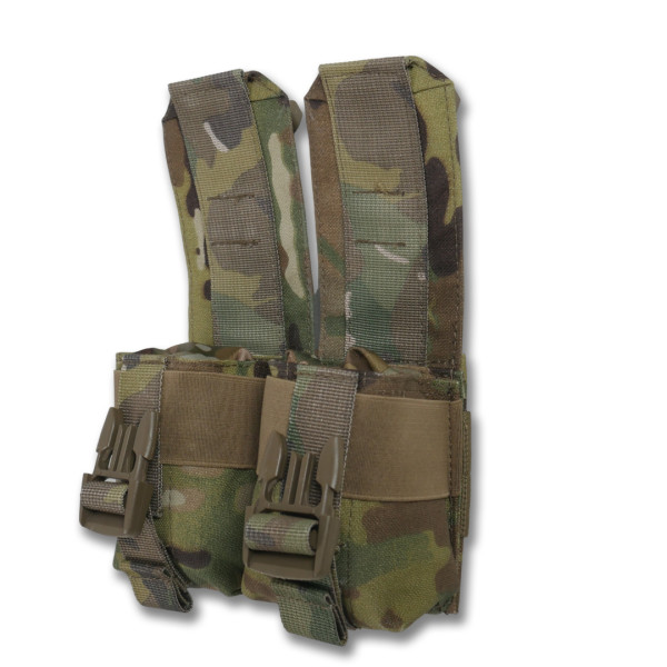 Подсумок под 2 гранаты KIBORG GU Double Mag Pouch (Мультикам)