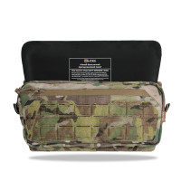 Подсумок под защиту живота Militex Мультикам из Cordura original USA (L) с баллистической защитой 1 класса