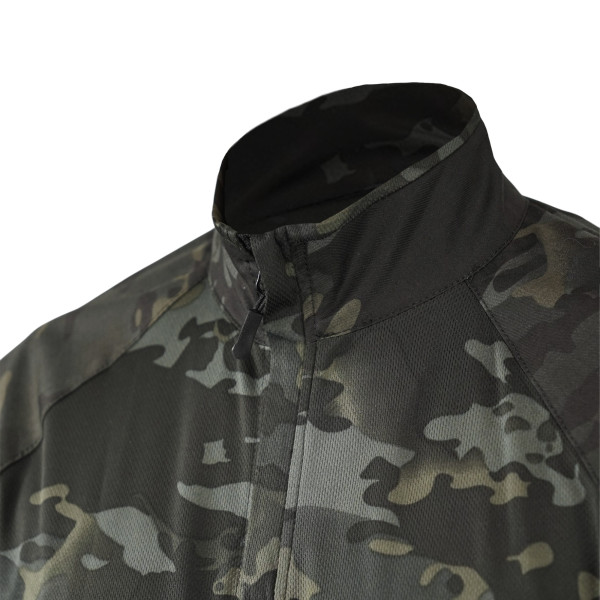 Тактическая рубашка УБАКС UA (CoolPass) с длинным рукавом Black Multicam-M