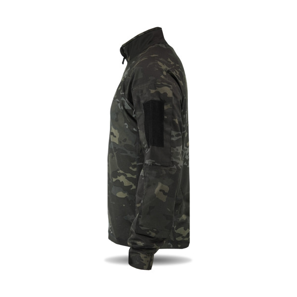 Тактическая рубашка УБАКС UA (CoolPass) с длинным рукавом Black Multicam-M