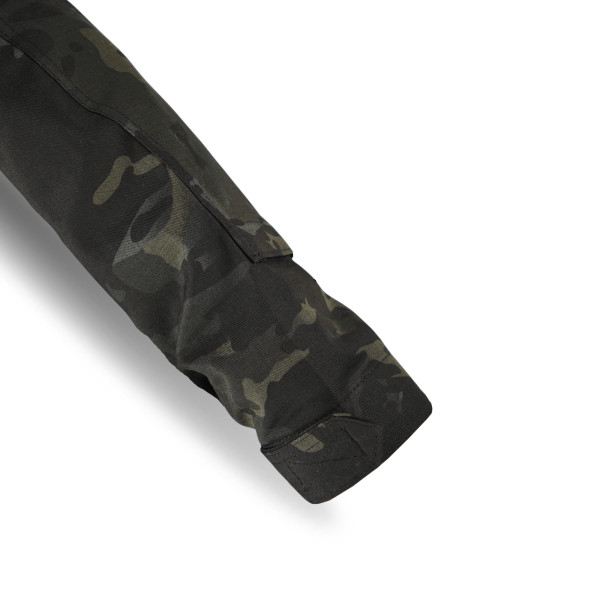 Тактическая рубашка УБАКС UA (CoolPass) с длинным рукавом Black Multicam-M