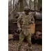 Защита паха (напашник) тройной с баллистическим пакетом 1 класс защиты Militex cordura USA Multicam