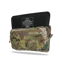 Подсумок под защиту живота Militex Мультикам из Cordura original USA (M) с баллистической защитой 1 класса
