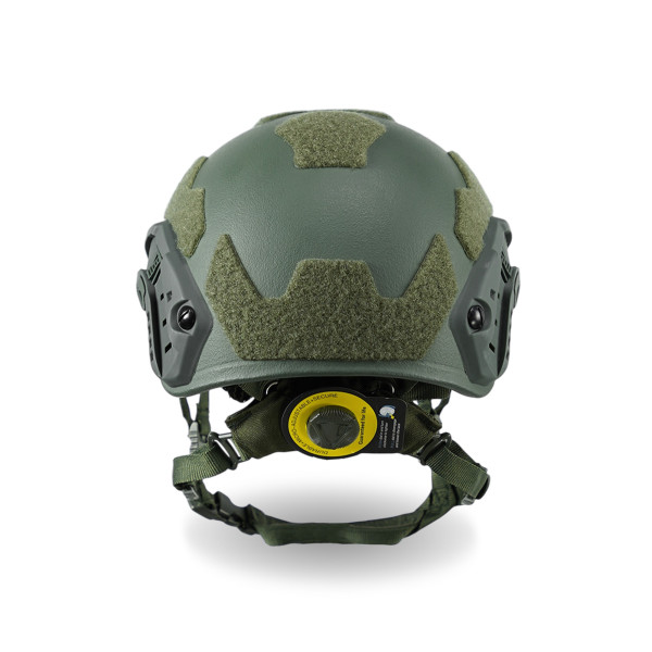 Кевларовий балістичний шолом FAST GEN III Kevlar Olive з кріпленням NVG та рейками Кевларовий балістичний шолом FAST GEN III Kevlar Olive з кріпленням NVG та рейками