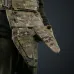 Защита паха (напашник) тройной Kiborg с баллистическим пакетом 1 класс защиты Militex Multicam