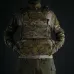 Подсумок под защиту живота Militex Мультикам из Cordura original USA (M) с баллистической защитой 1 класса
