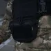 Сумка-напашник M Kiborg с баллистическим пакетом 2 класс защиты PE Militex GU Сordura Black