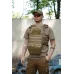 Комплект Плитонока Kiborg GU Gen.2 с двумя подсумками и защитой 1 класса Койот