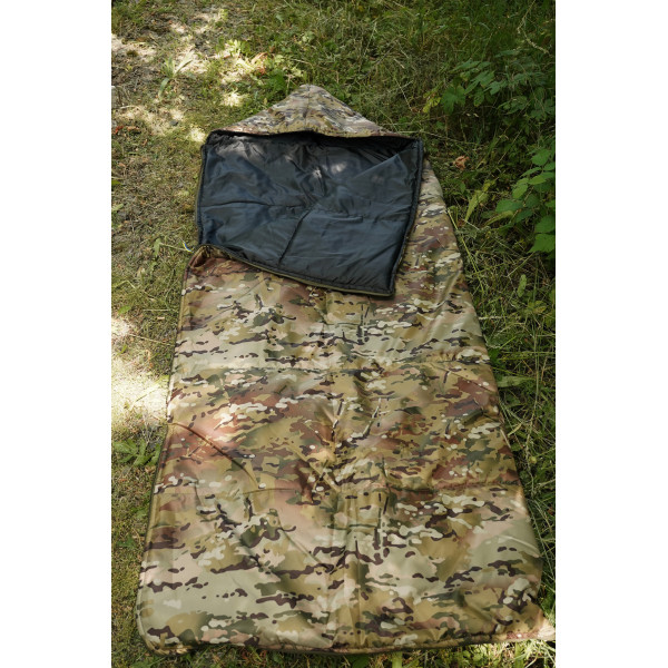 Спальный мешок с капюшоном Tactical Summer FS (73 220) Мультикам