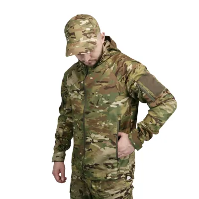 Тактическая куртка Twill GEN I | Multicam | Летняя военная куртка без подкладки