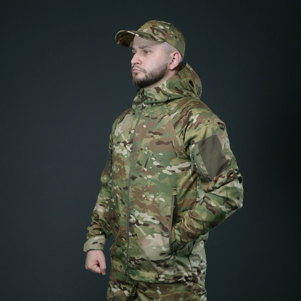 Тактическая куртка Twill GEN I | Multicam | Летняя военная куртка без подкладки