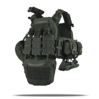Комплект Kiborg Плитоноска GU gen.2 + 8 подсумков Хаки
