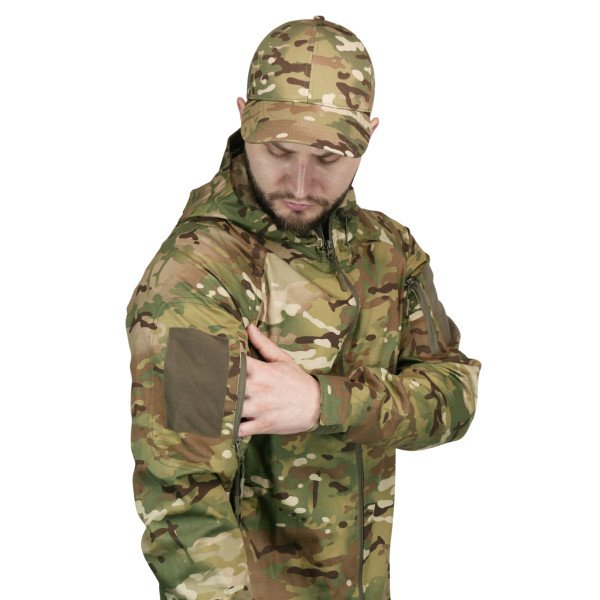 Тактическая куртка Twill GEN I | Multicam | Летняя военная куртка без подкладки
