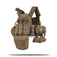 Комплект Kiborg Плитоноска GU gen.2 + 8 підсумків Койот Комплект Kiborg Плитоноска GU gen.2 + 8 підсумків Койот