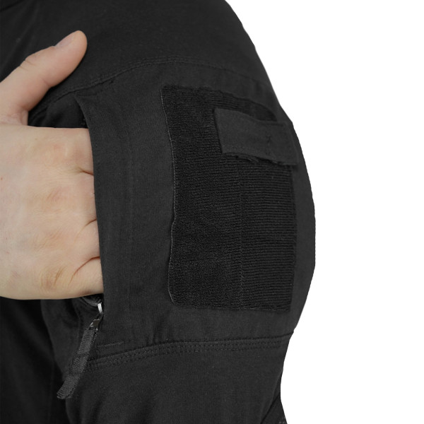 Боевая рубашка Tactical Series Long Sleeve с длинными рукавами и карманами на плечах Боевая рубашка Tactical Series Long Sleeve с длинными рукавами и карманами на плечах