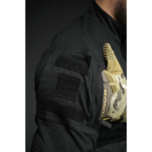 Боевая рубашка Tactical Series Long Sleeve с длинными рукавами и карманами на плечах